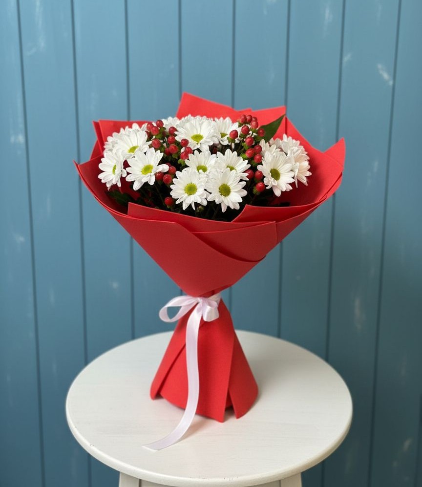 Букет цветов из: Хризантемы в Канске