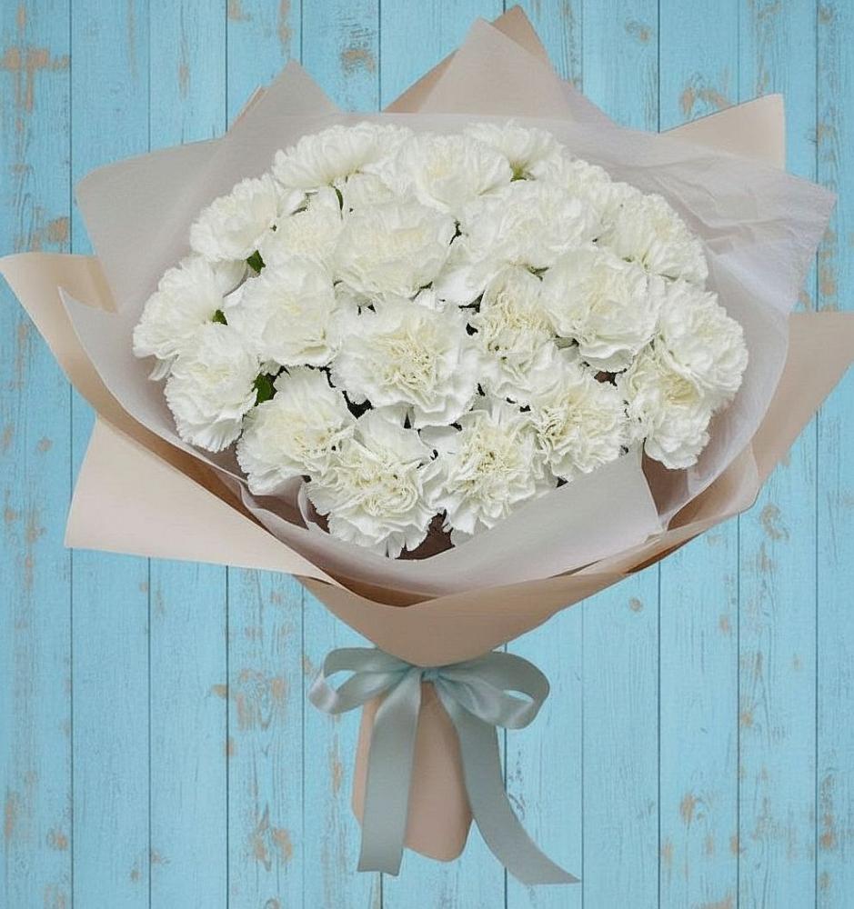 Букет цветов из: Гвоздики в Канске