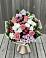 Букет цветов из: Альстромерии, Гвоздики, Розы и Хризантемы в Канске