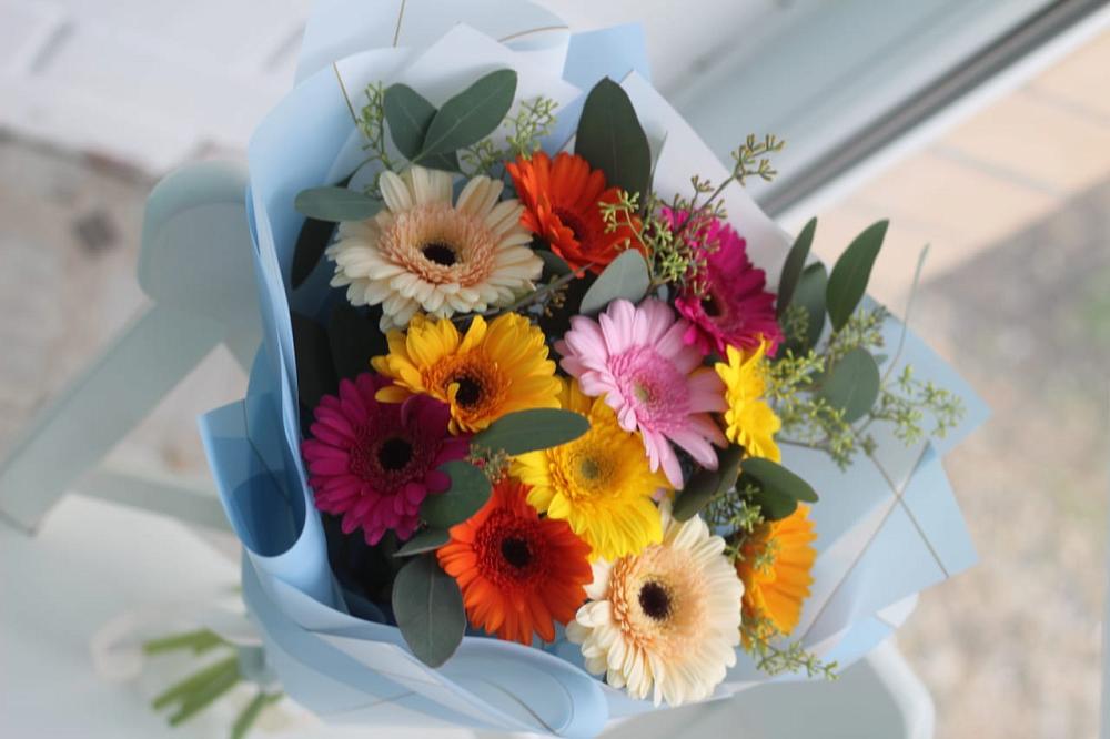 Букет цветов из: Герберы в Канске