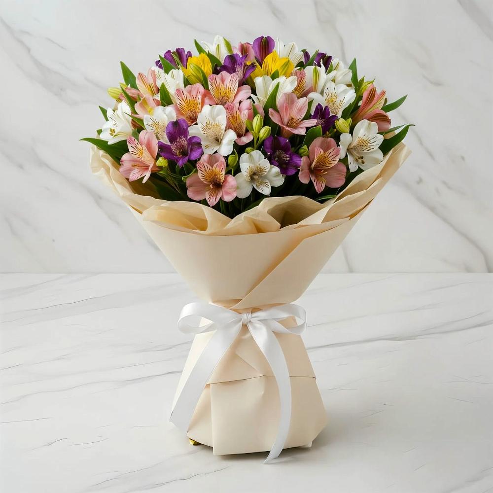 Букет цветов из: Альстромерии в Канске