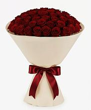 Букет 101 Бордовая роза Блэк Бакарра в Канске