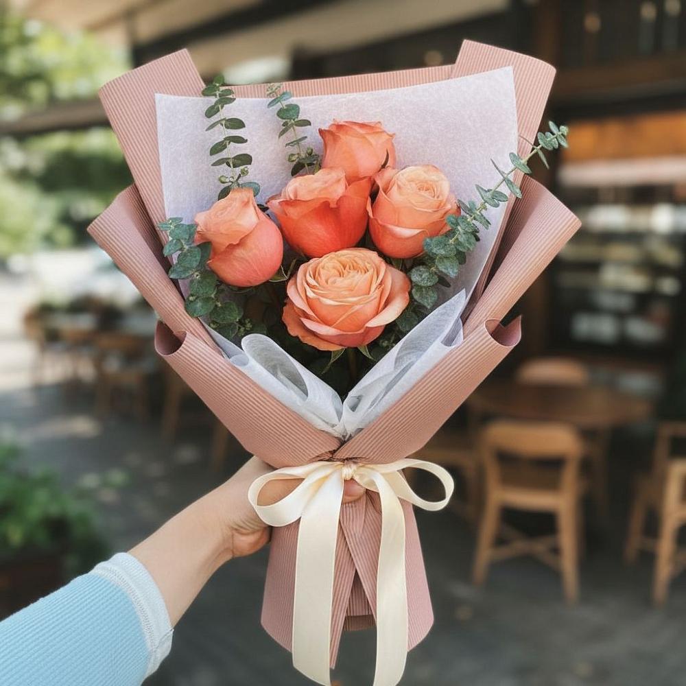 Букет цветов из: Розы в Канске