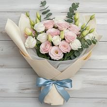Букет цветов из:  Лизиантусы в Канске