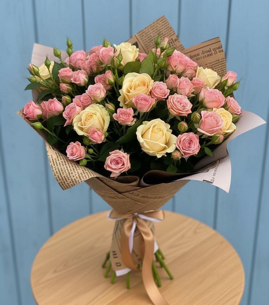 Букет цветов из: Розы в Канске