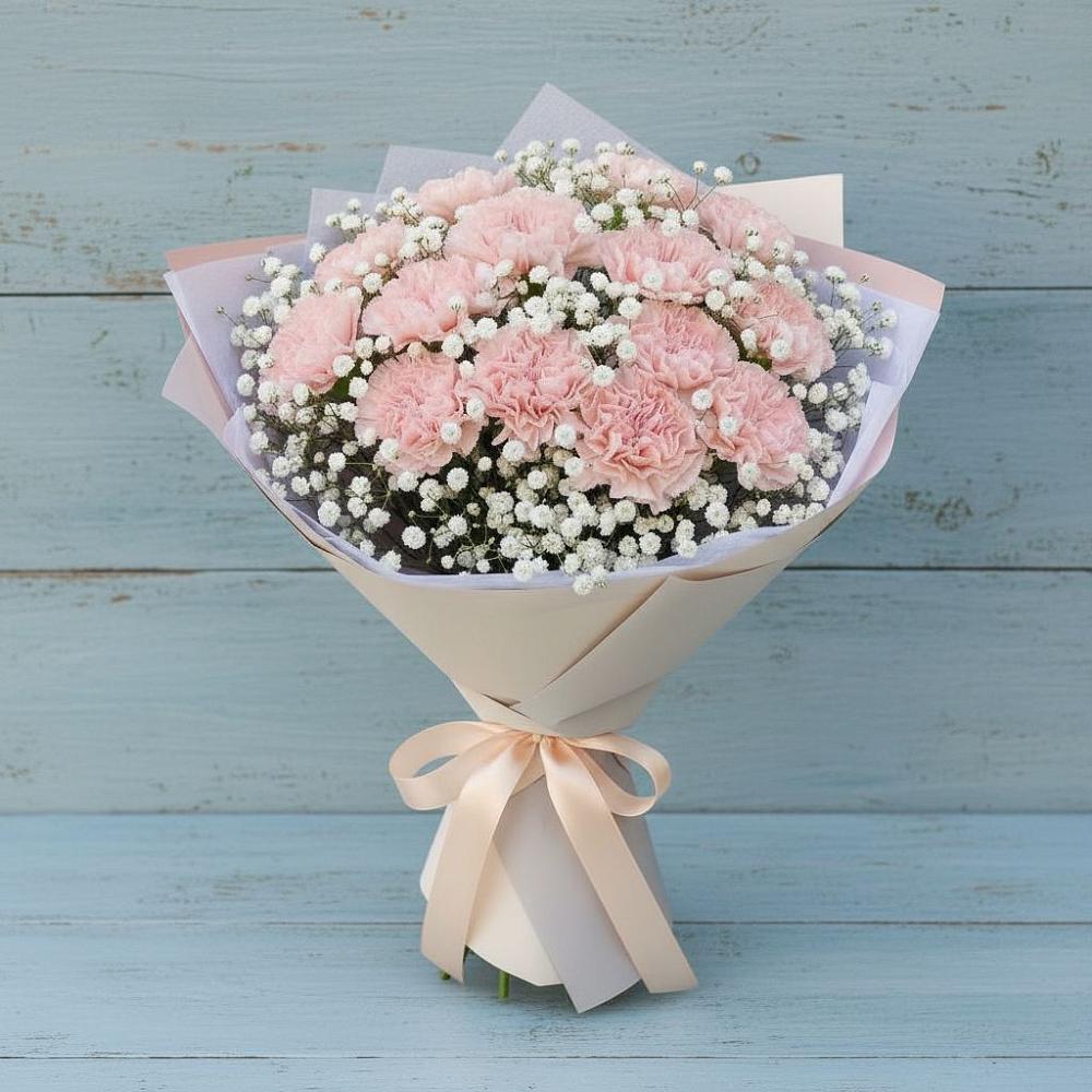 Букет цветов из: Гвоздики в Канске