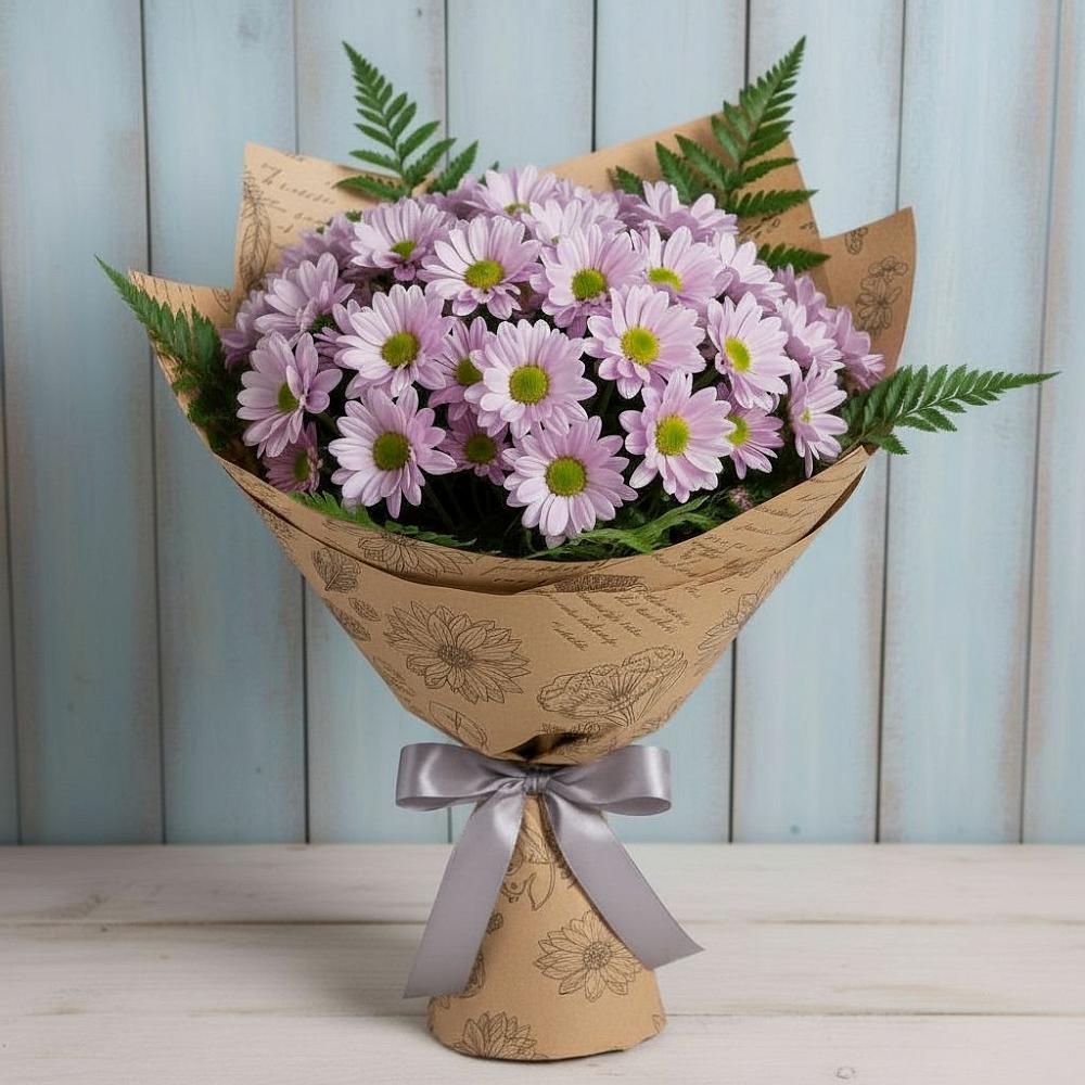 Букет цветов из: Хризантемы в Канске