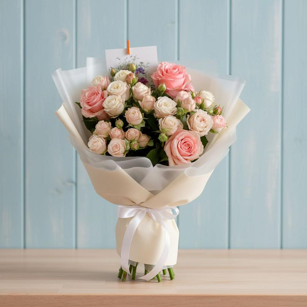 Букет цветов из: Розы в Канске