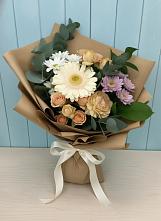 Букет цветов из:  Герберы и Хризантемы в Канске
