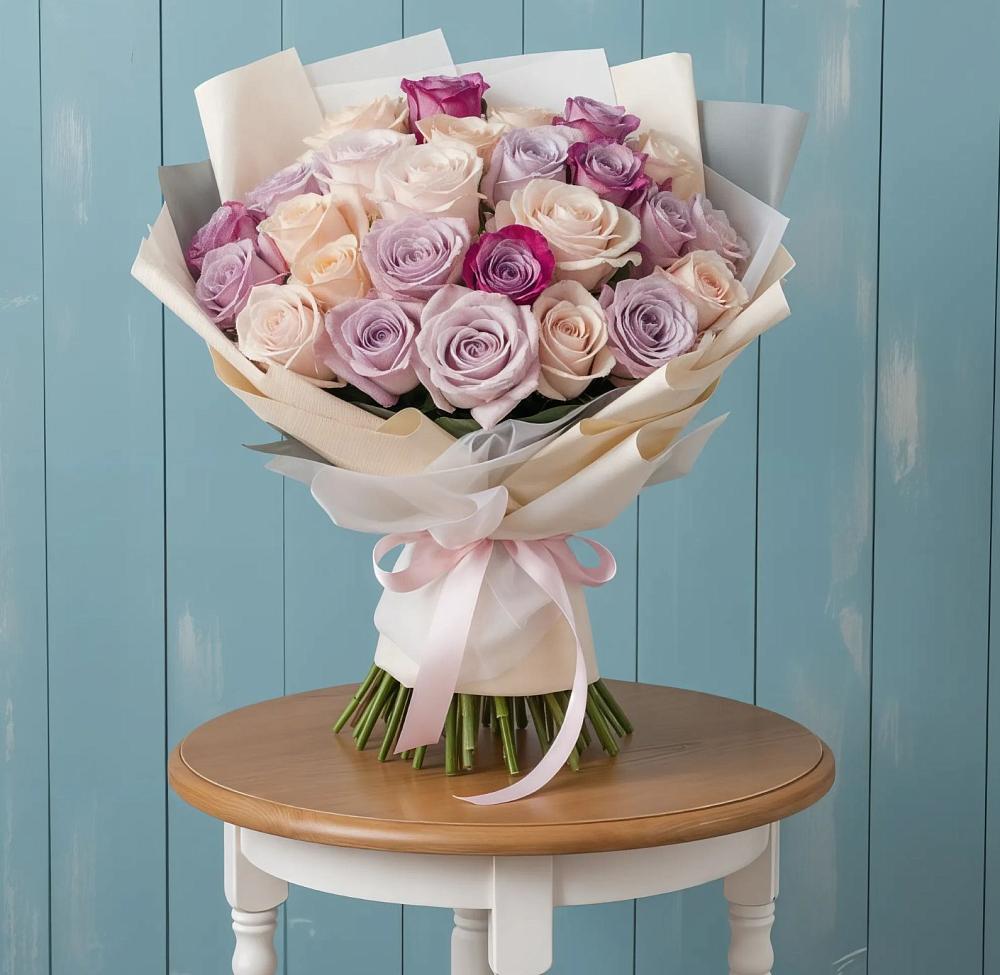 Букет цветов из: Розы в Канске