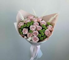 Букет цветов из:  Розы и Хризантемы в Канске