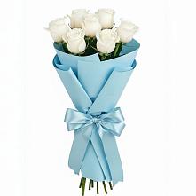 Букет 7 белых роз Проуд #REPLACE_PRED# Канске