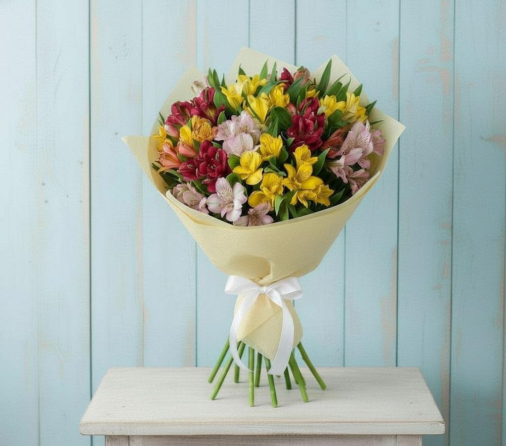 Букет цветов из: Альстромерии в Канске