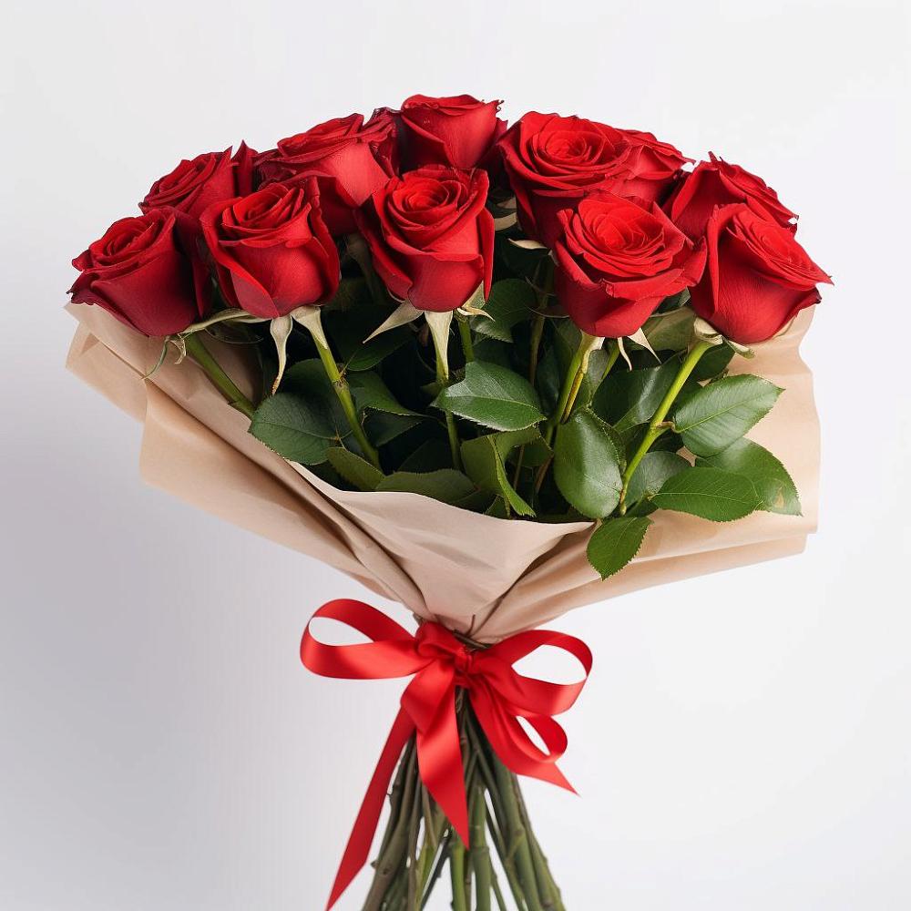 Букет 11 Красных роз Эдлесс Лав в Канске