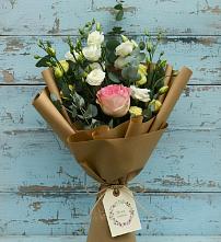 Букет цветов из:  Розы и Лизиантусы #REPLACE_PRED# Канске